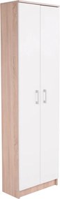 Ansamblu pentru hol, stejar sonoma/alb, ASTER