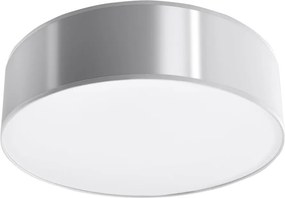 Plafonieră argintie ø 35 cm Atis – Sollux