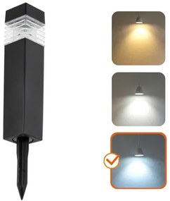 SET 4x lampă LED solară LED/0,06W/1,2V 6000K IP44