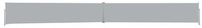 Copertina laterala retractabila de terasa antracit 140x1200 cm Antracit, 1200 x 140 cm