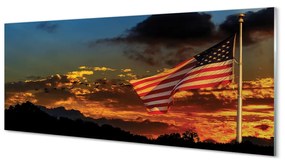 Tablouri acrilice Statele Unite Flag