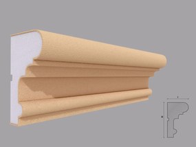 Ancadrament fereastra exterior FP123 dimensiuni 135x81x2000mm