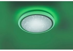 Plafonieră LED RGB dimabilă LUISA LED/28W/230V Leuchten Direkt 15220-16 + telecomandă