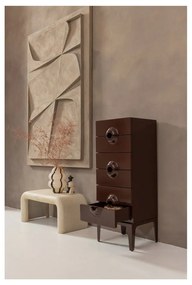 Măsuțe de cafea crem 2 buc. cu aspect de piatră 42x92 cm Stani – WOOOD