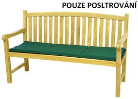 Perna pentru bancă de grădină cu trei locuri - verde