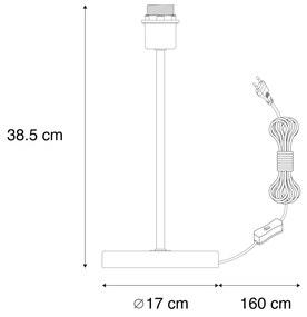 Lampă de masă clasică din alamă - Kaso