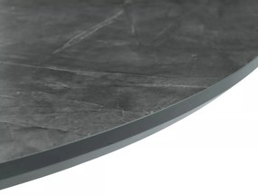 Masa Angel II marmura gri/negru L120-160xl120 cm