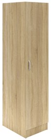 Dulap Remi, O Usa, cu polite, Stejar Sonoma, 40 x 51 x 170 cm