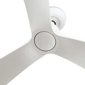 FARO 34363WT - Ventilator de tavan OUTWOOD L, alb, Ø 150 cm WT IP44 + telecomandă