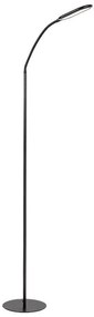 Rabalux 74009 - Lampă LED de podea Adelmo, reglabilă, LED 10W, 230V, negru