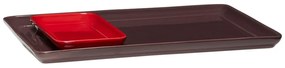 Tăvi decorative 2 buc. din ceramică 35x26 cm Amare – Hübsch