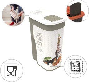 Recipient pentru hrană animale de companie 4.1 l Flo – Rotho