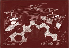 Poster 70x50 cm Sam Shopping – Lucia Tuffley – The Poster Club