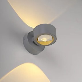 Schöner Wohnen 19331-21 - Aplica de perete LED CHIA 2xLED/2W/230V antracit