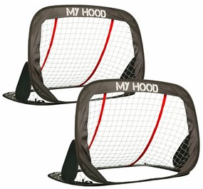 My Hood 302000 set porți de fotbal Pop-Up, 2bucăți, 120 x 80 x 80 cm