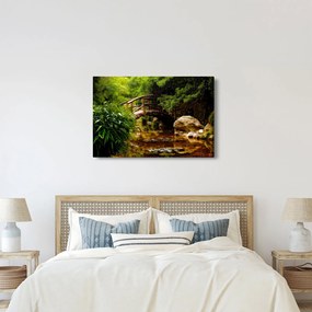 Tablou - Pod prin râu (90x60 cm)