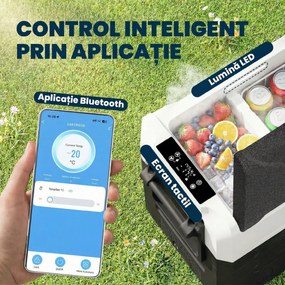 Outsunny Frigider portabil pentru călătorii | Aosom Romania