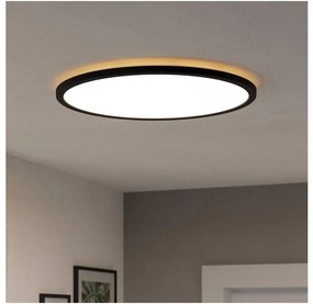 Plafonieră LED de exterior Eglo 901441 ROVITO 16,8W/230V d. 50 cm IP44 negru