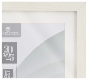 Ramă foto albă cu picior de susținere, de agățat 22,5x28 cm Sencillo – Casa Selección