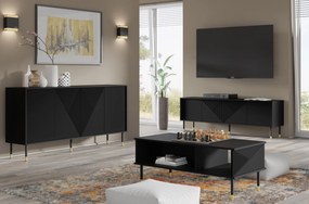 Masă TV 4D 180 Wenty (Negru + Auriu). 1125162