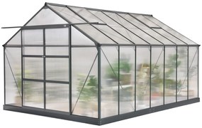 Seră de legume din aluminiu Azalia 3,08 x 4,3 m CoverTech antracit