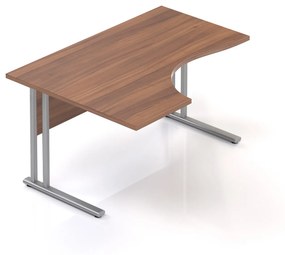 Birou ergonomic Visio 140 x 100 cm, stanga, nuc