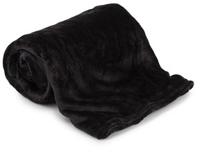 Pătură Aneta, negru, 150 x 200 cm