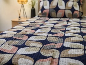 Lenjerie de pat Creponata din bumbac Renforce FRUNZA DE TOAMNA colorat Dimensiune lenjerie de pat: 70 x 90 cm | 140 x 200 cm