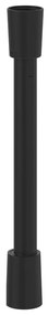 Furtun de dus Villeroy&Boch Universal negru mat 120 cm