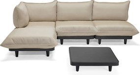 Set de grădină Paletti Large Royal cu masă, culori multiple - Fatboy Culoare: Brûlée