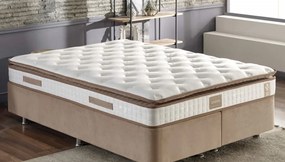 Saltea cu Arcuri Queen, 160x200 cm, Topper Inclus