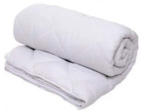 Pilota 4 Anotimpuri Alcam, microfibra, Alb, 140 X 200 cm, 250 g + 150 g