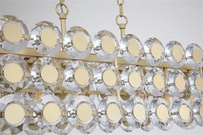 Lustra suspendata ovala design elegant Belle 8LT