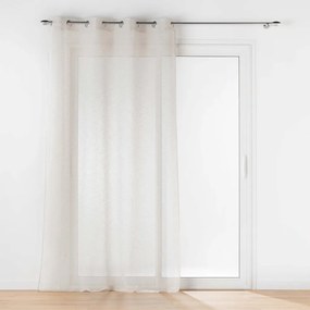 Perdea fildeș din voal 140x240 cm Carlin – douceur d'intérieur