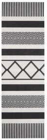 Covor de bucătărie / traversă Zala Living Cook &amp; Clean Urban, 45 x 140 cm, negru-gri