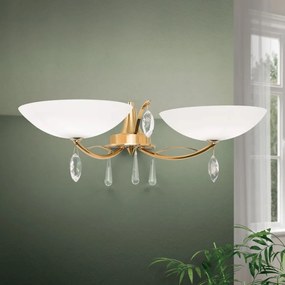 Aplica de perete OPALDESIGN, auriu mat