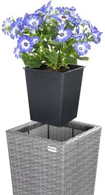 Deuba Set 3 ghivece de flori - gri