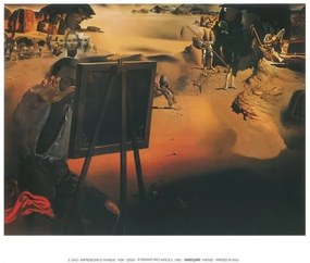 Imprimare de artă Impression of Africa, 1938, Salvador Dalí, (30 x 24 cm)