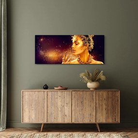 Tablou - Regina de aur (120x50 cm)