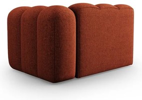 Modul pentru canapea cărămiziu (cu colț pe partea dreaptă) Lupine – Micadoni Home