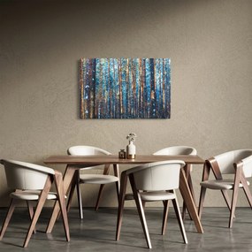 Tablou - Pădurea iarna (90x60 cm)