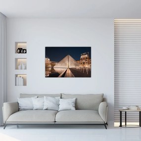 Tablou - Louvre noaptea (90x60 cm)