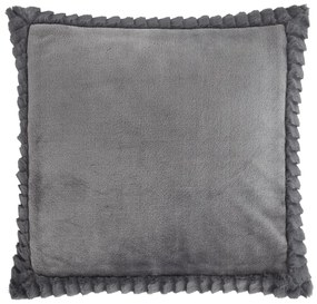 Pernă decorativă 55x55 cm Velvet and Faux Fur – Catherine Lansfield