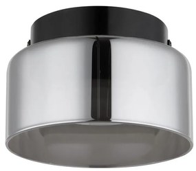 Plafonieră LED Globo 16055DS HIGGINS 1xGX53/6W/230V d. 13 cm negru