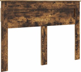 vidaXL Tăblie cap Stejar fumuriu 140 cm Lemn compozit