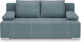 Canapea extensibila STREET IV, stofa catifelata albastru - Wind 76, 19