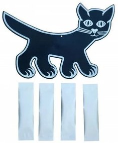 Plastia Sperietoare pentru păsări pisică 41 x 28cm negru