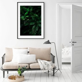 Poster - Jungla cu palmieri (A4)