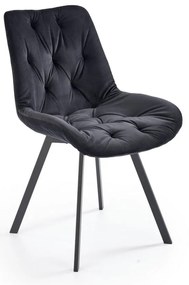 Scaun de bucaterie Ollie, negru