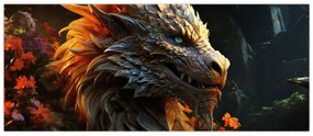 Tablou - Dragon (120x50 cm)